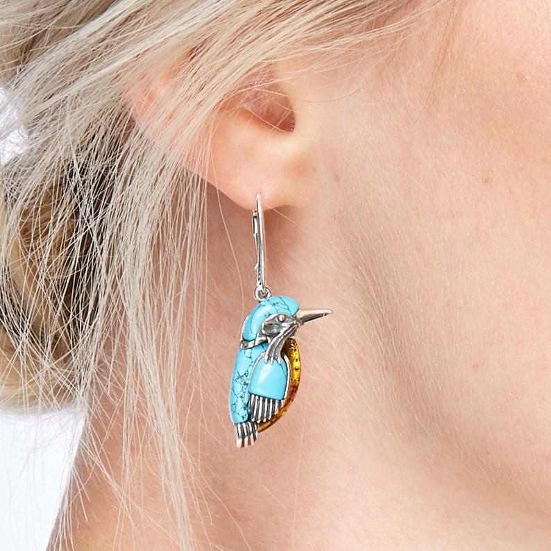Beautiful Silver Earring with Unique Style