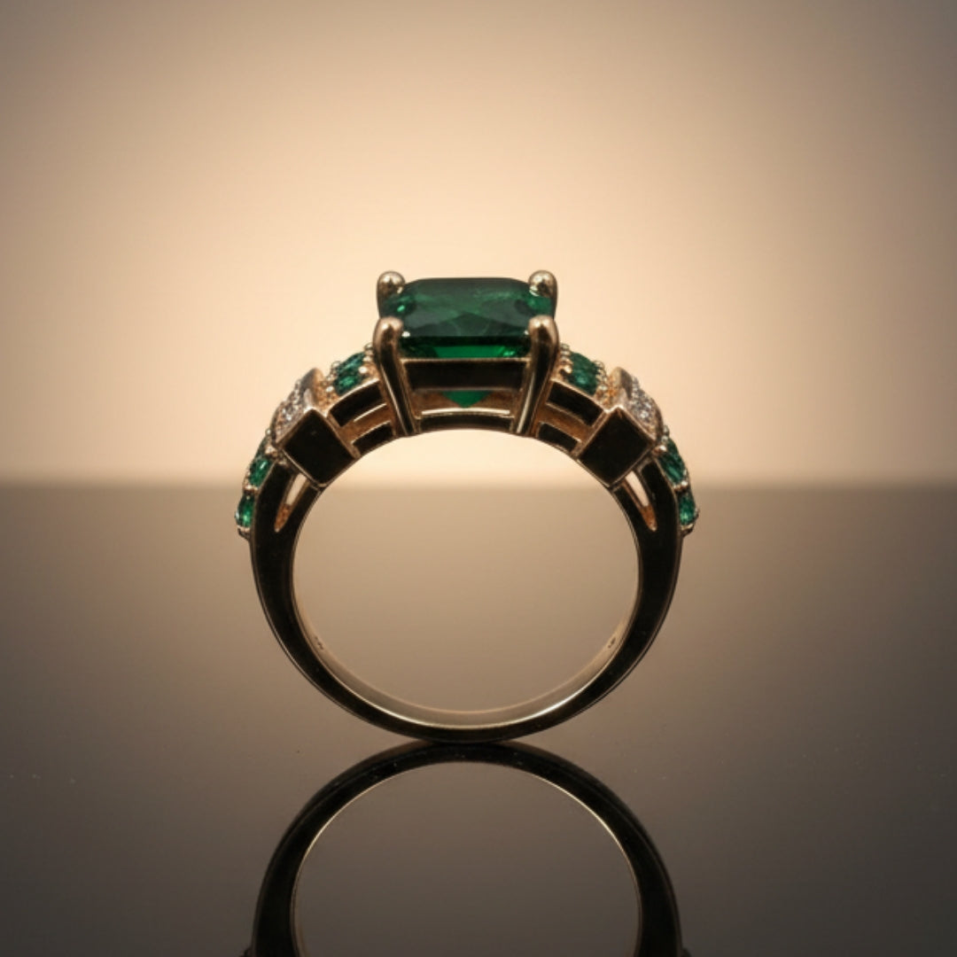 Romantic Gold Ring for Special Moments