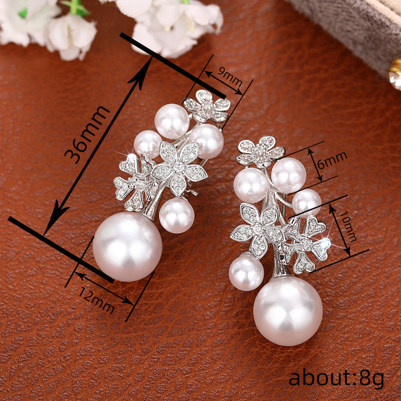 Romantic Pearl Earring for Special Moments