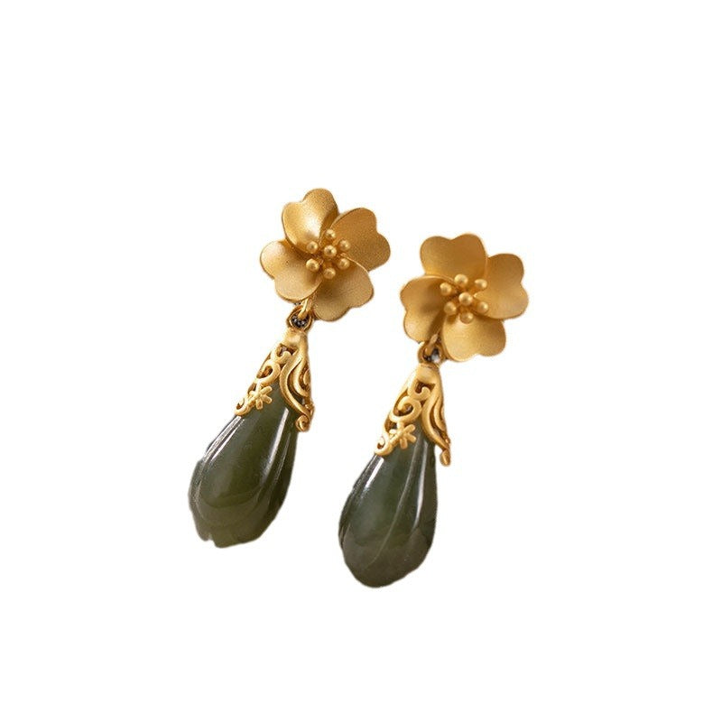 Vintage Handmade Silver Earring