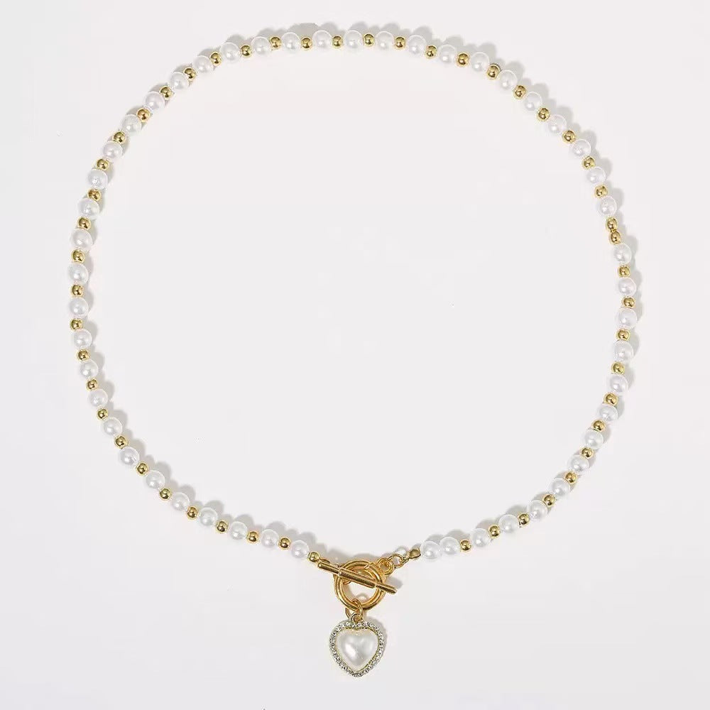 Delicate Artisan Pearl Necklace