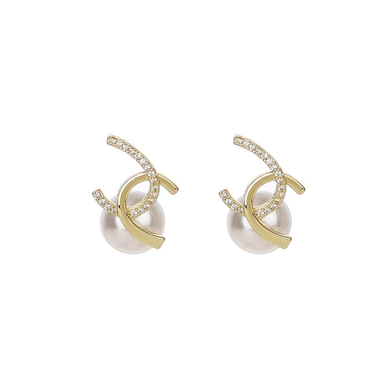 Vintage Handmade Pearl Earring