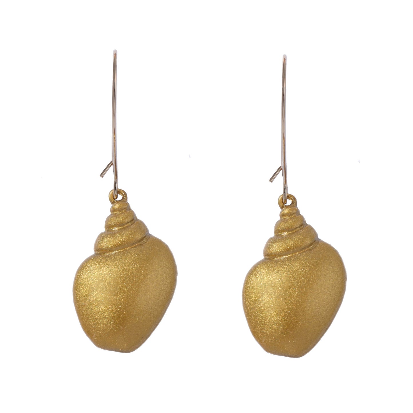 Delicate Artisan Gold Earring