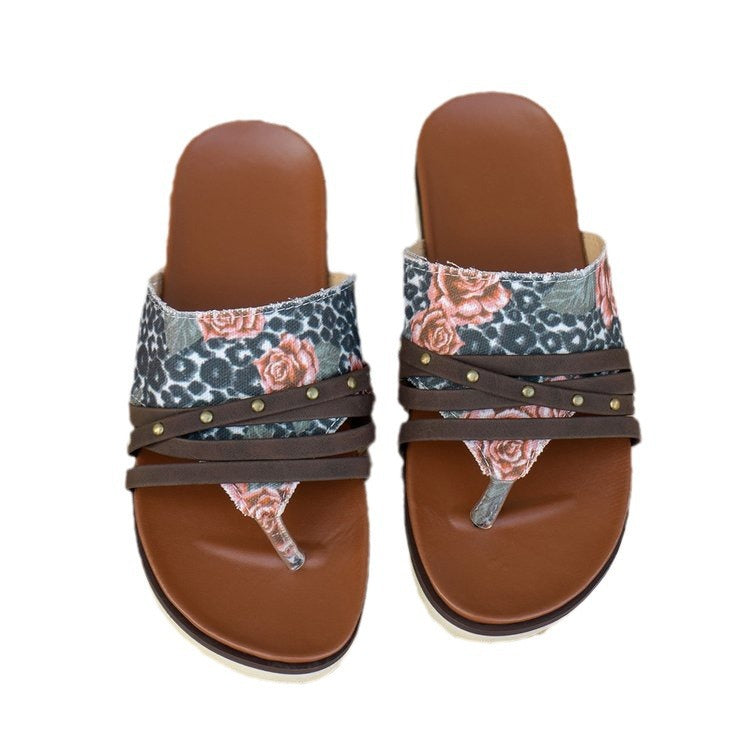 Vintage Inspired Orthopedic Sandals