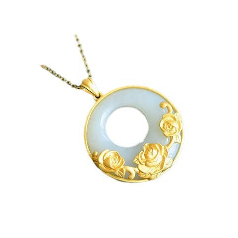 Vintage Handmade Gold Necklace
