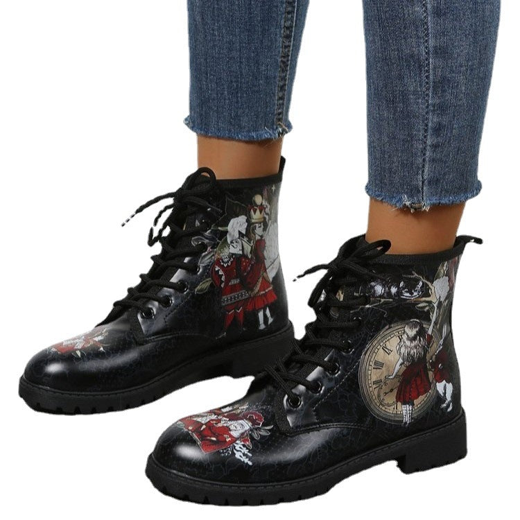 Vintage Inspired Orthopedic Boots