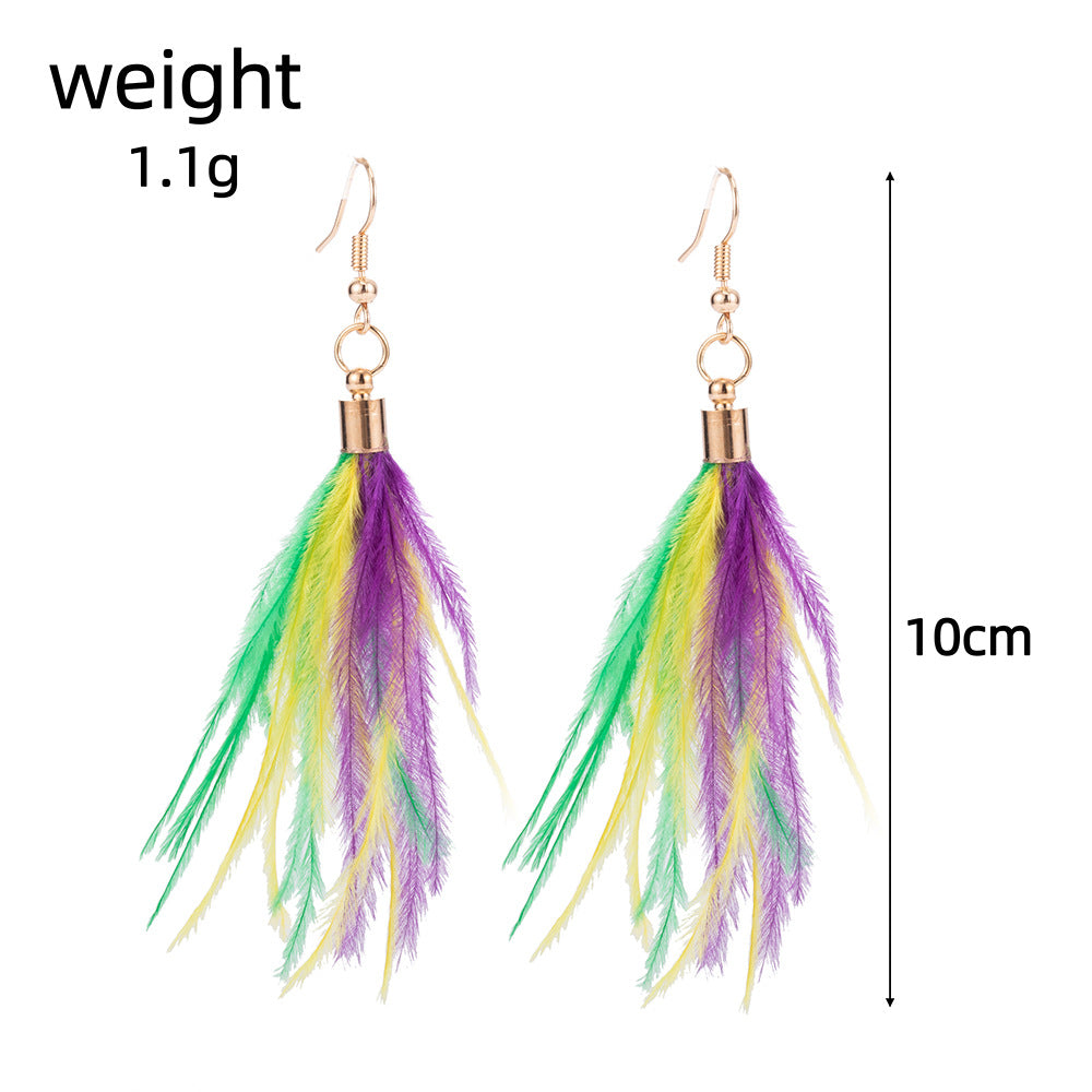 Delicate Artisan Gold Earring