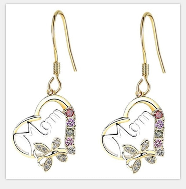 Romantic Gold Earring for Special Moments