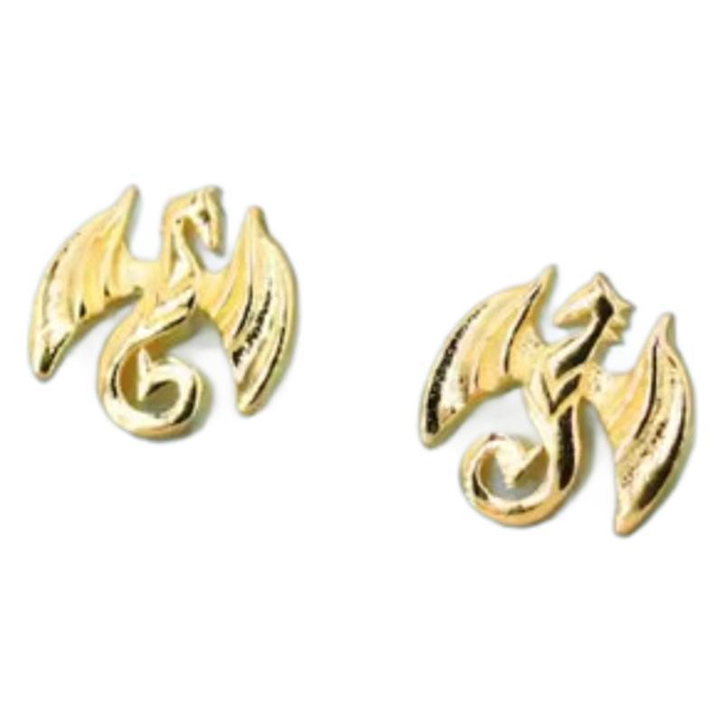 Vintage Handmade Gold Earring