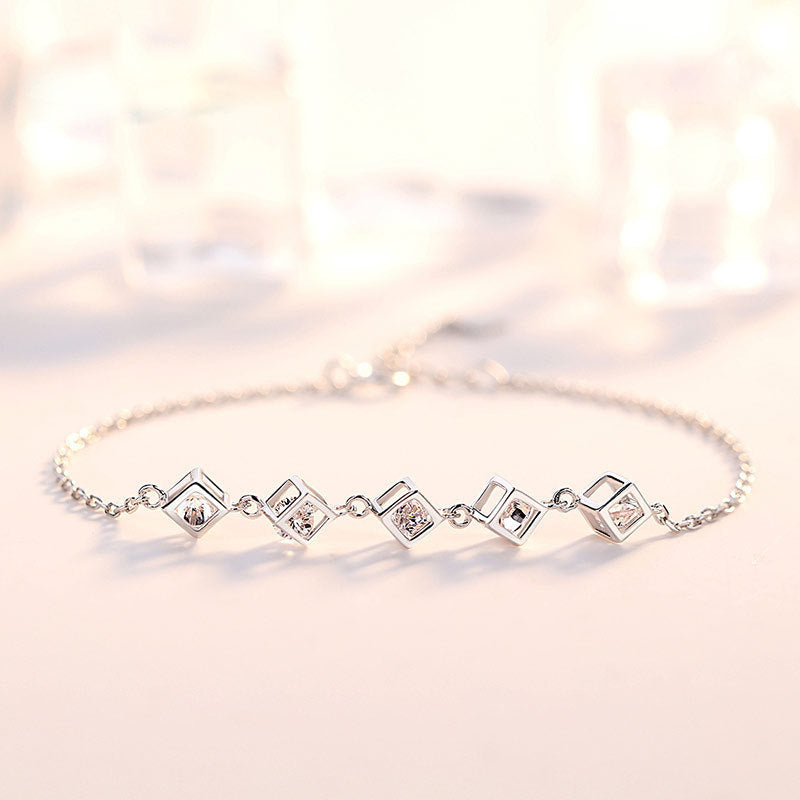 Beautiful Silver Bracelet with Unique Style