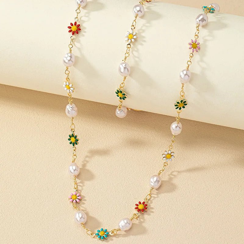 Delicate Artisan Pearl Set
