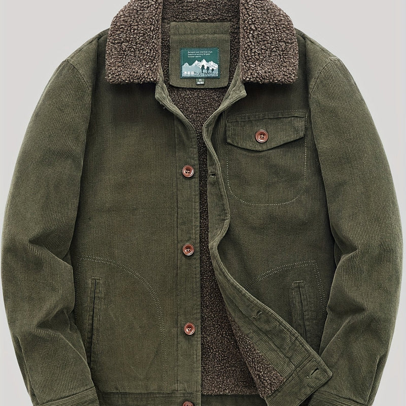 JO | Warm fleece button jacket