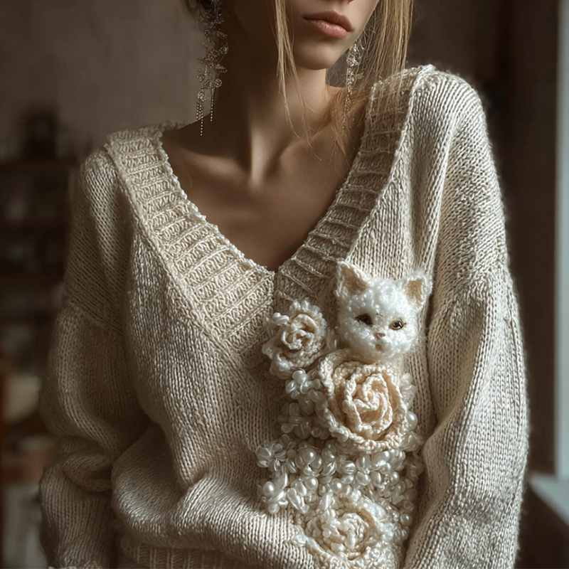 Elegantly Designed Sweater