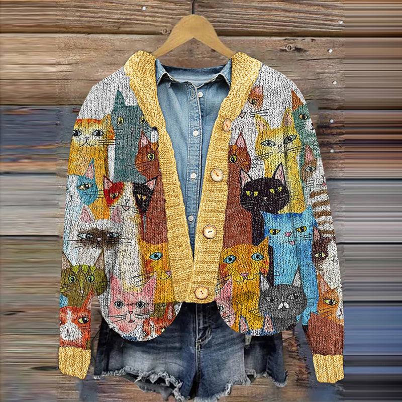 Timeless Vintage Style Cardigan