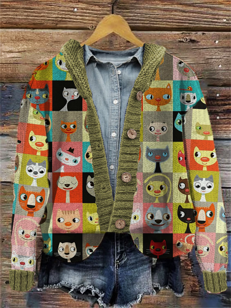Timeless Vintage Style Cardigan