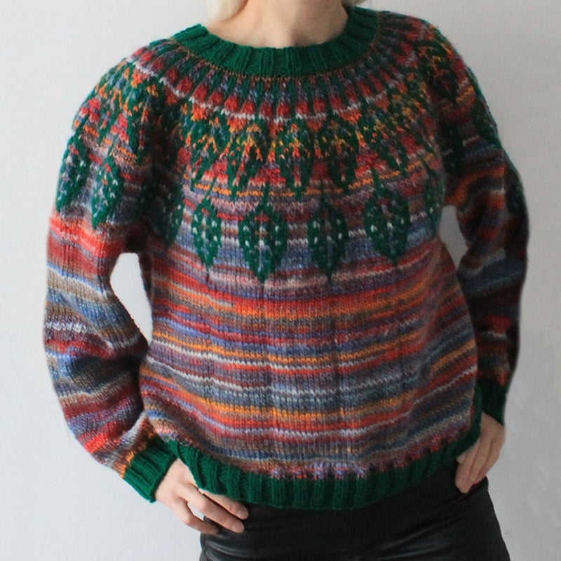 Gracefully Designed Sweater