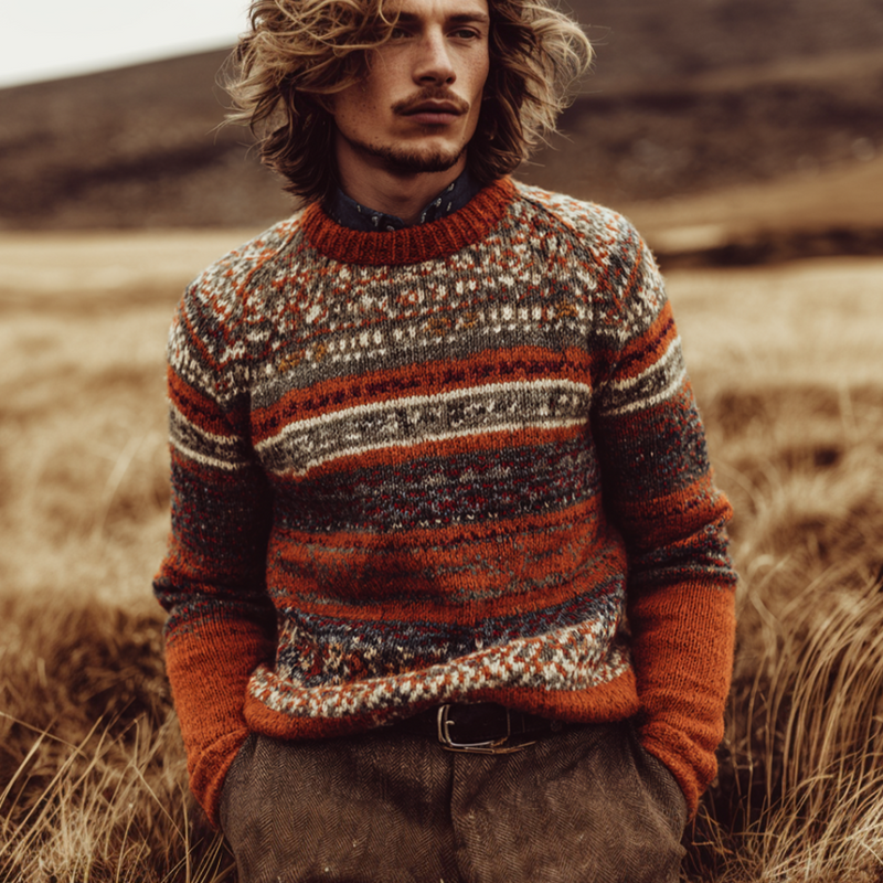 Classic Designed Sweater