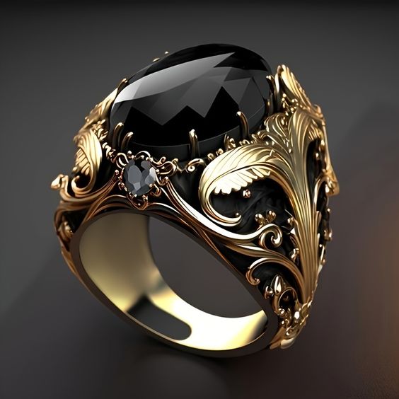 Romantic Gold Ring for Special Moments