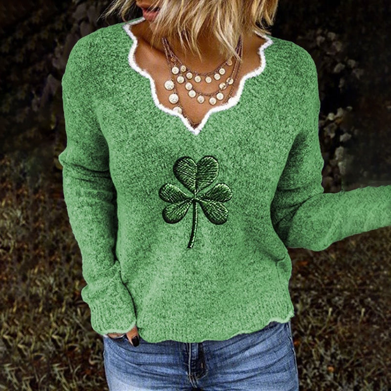 Gracefully Designed Sweater