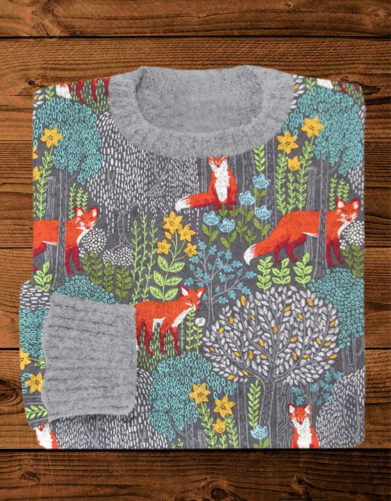 Gracefully Designed Sweater