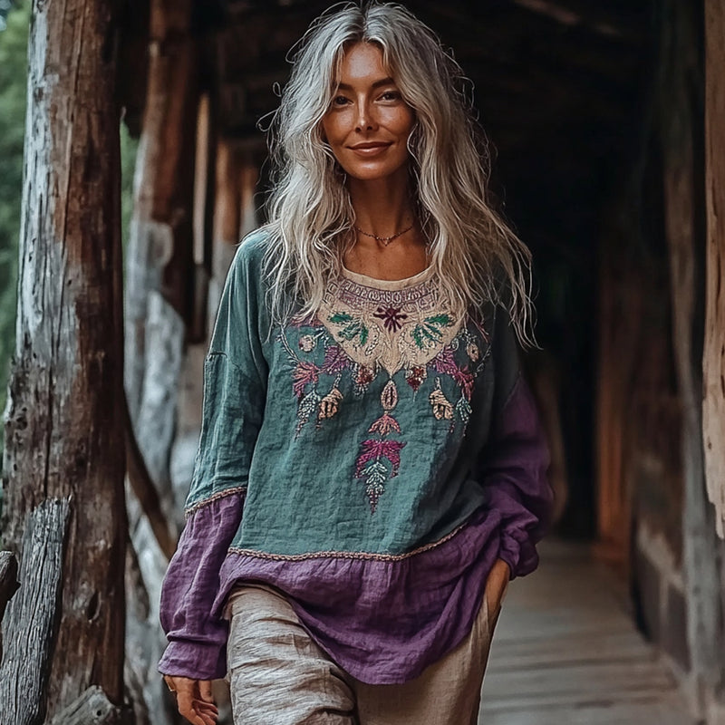 Timeless Vintage Style Blouse