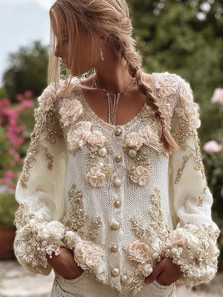 Gracefully Designed Sweater