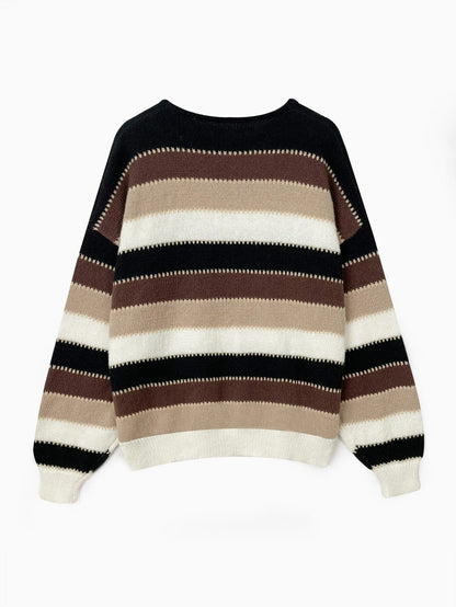 JO | Striped knitted sweater
