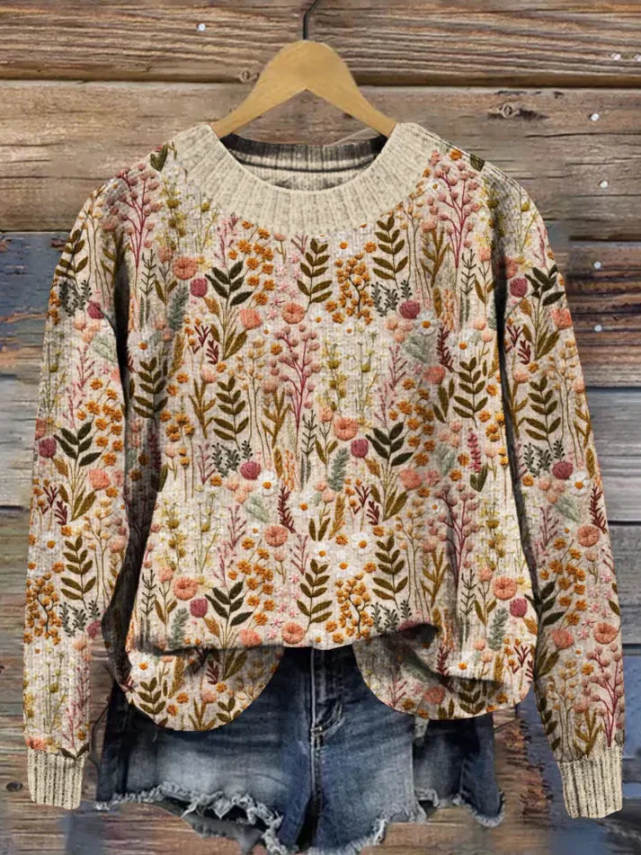 Gracefully Designed Sweater