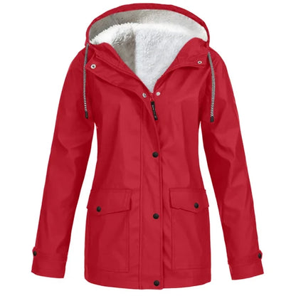 JO | Raincoat with pocket for women