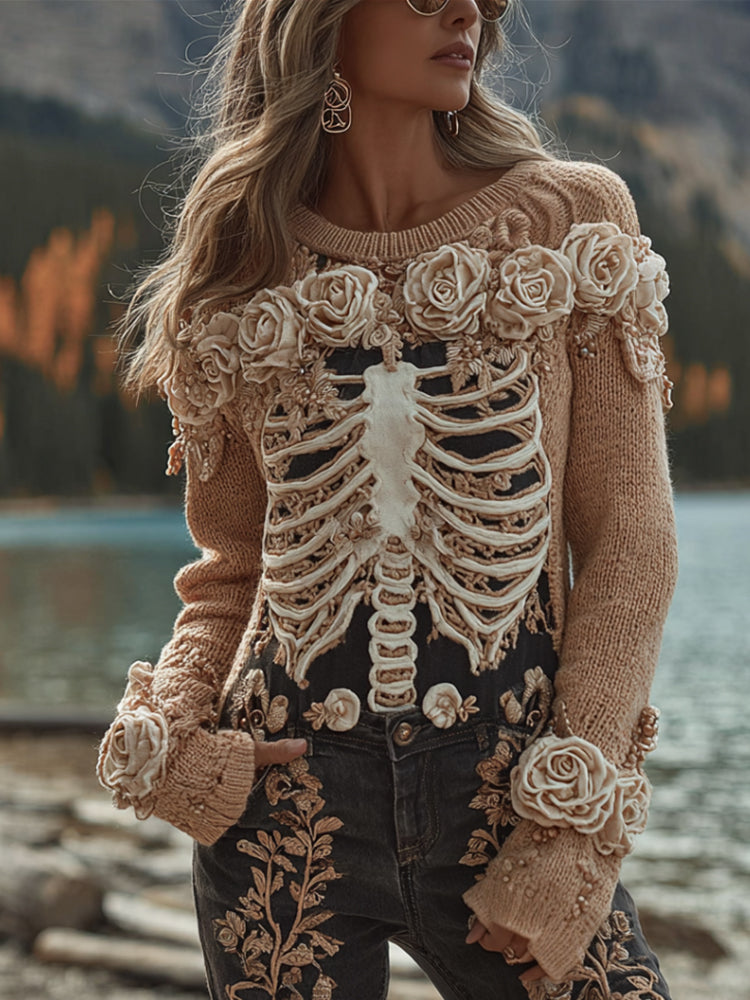 Gracefully Designed Sweater