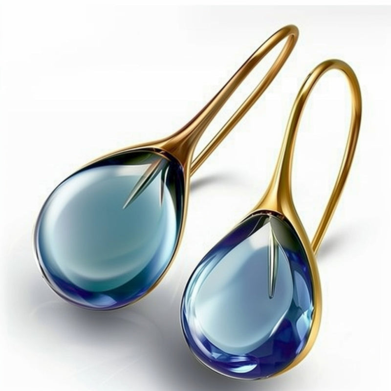 Romantic Gold Earring for Special Moments