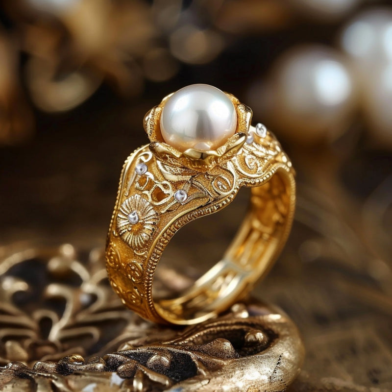 Vintage Handmade Gold Ring
