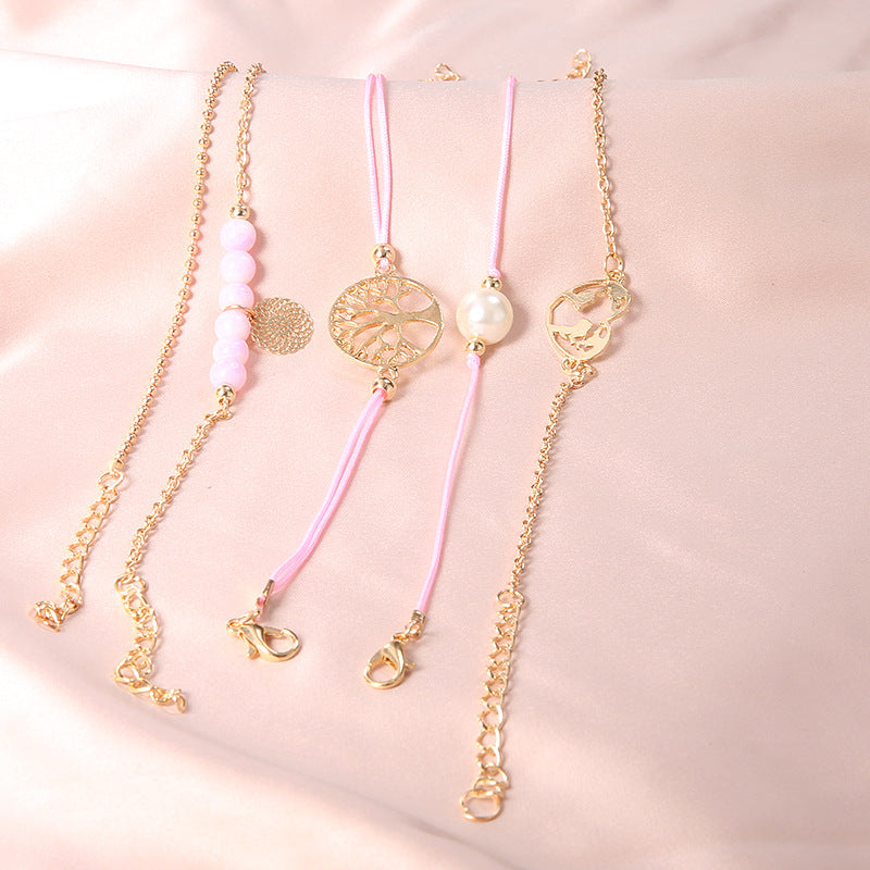 Beautiful Pearl Set with Unique Style