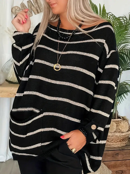 JO | Striped sweater for women