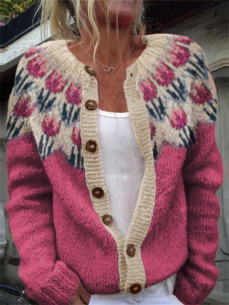 Timeless Vintage Style Cardigan