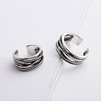 Beautiful Silver Ring with Unique Style