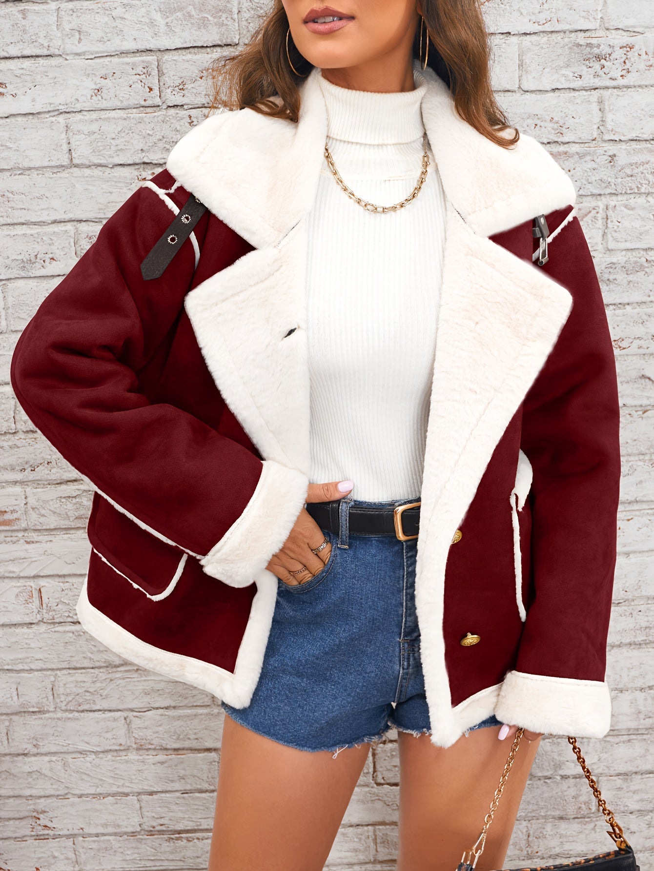JO | warm winter jacket with zipper