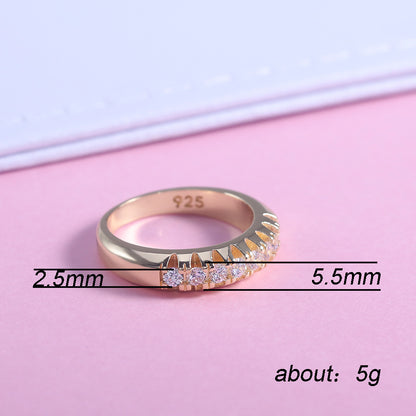 Delicate Artisan Gold Ring