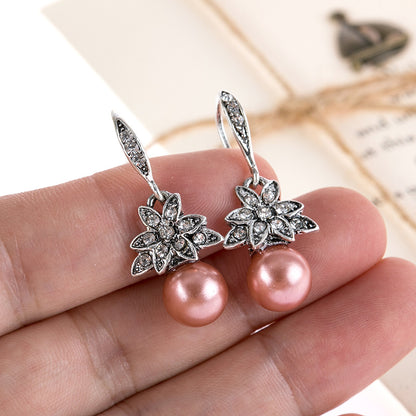 Delicate Artisan Pearl Earring