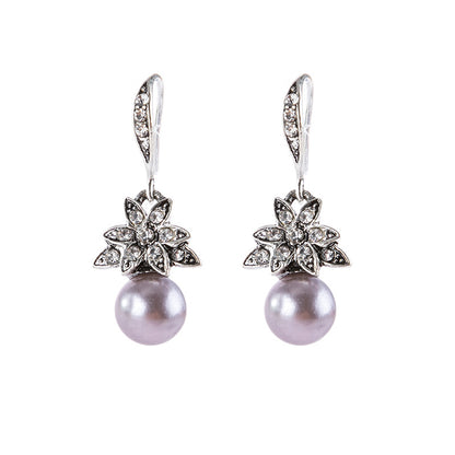 Delicate Artisan Pearl Earring