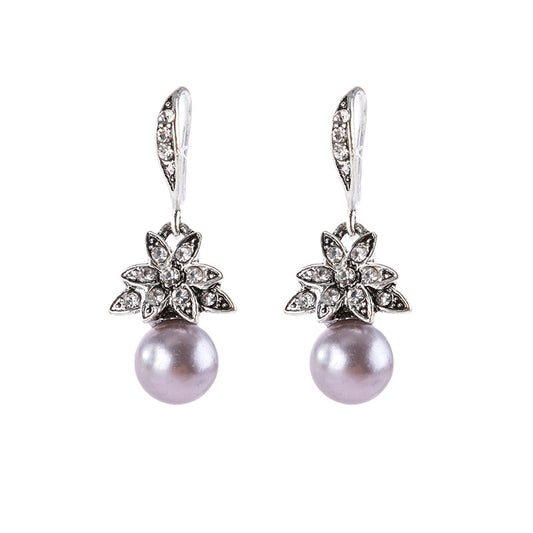 Delicate Artisan Pearl Earring