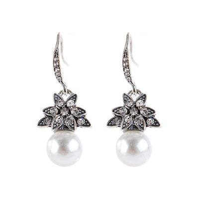 Delicate Artisan Pearl Earring