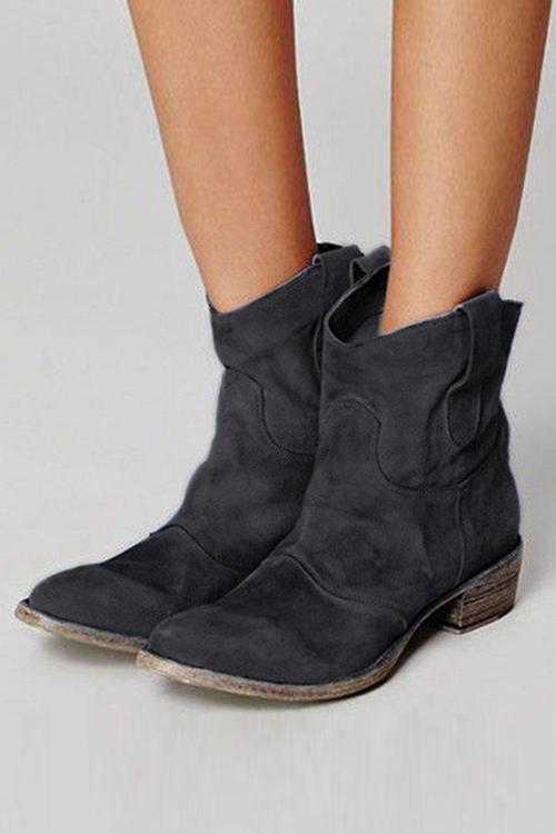 KS | Supported suede ankle boots