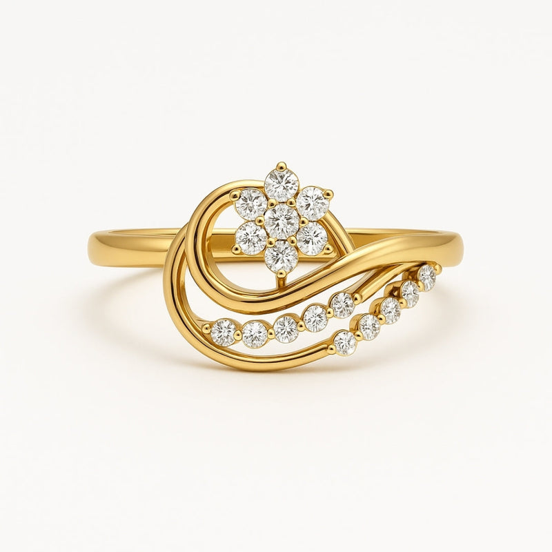 Vintage Handmade Gold Ring