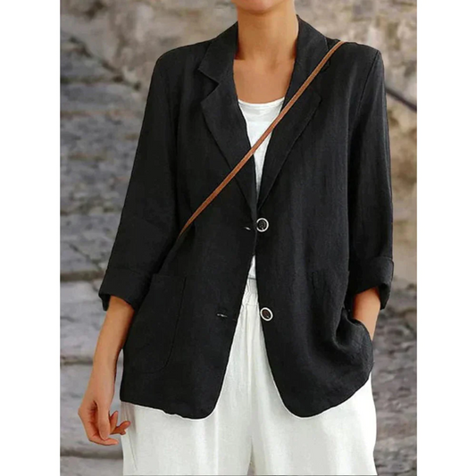JO | Stylish linen blazer