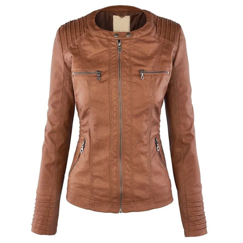 JO | Elegant leather jacket