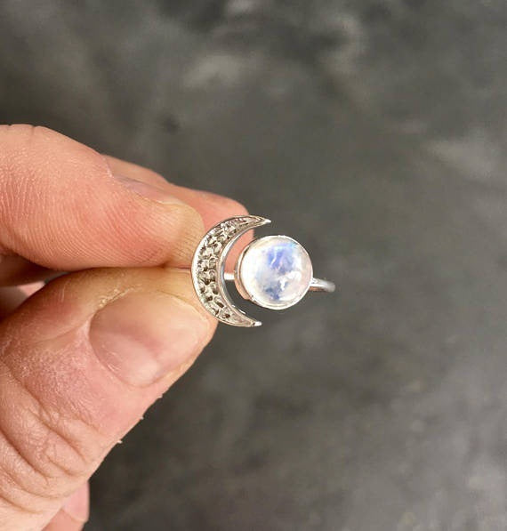 Beautiful Silver Ring with Unique Style