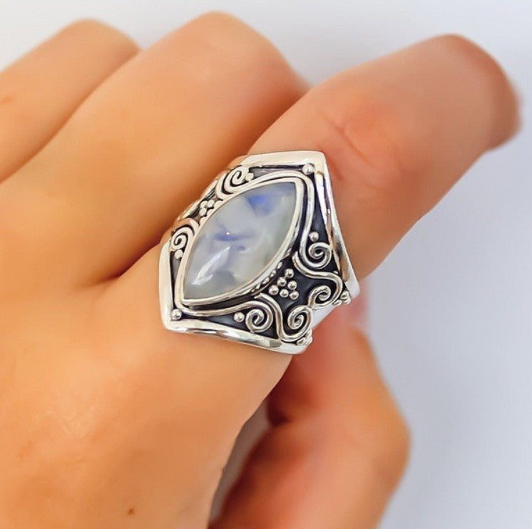Delicate Artisan Silver Ring