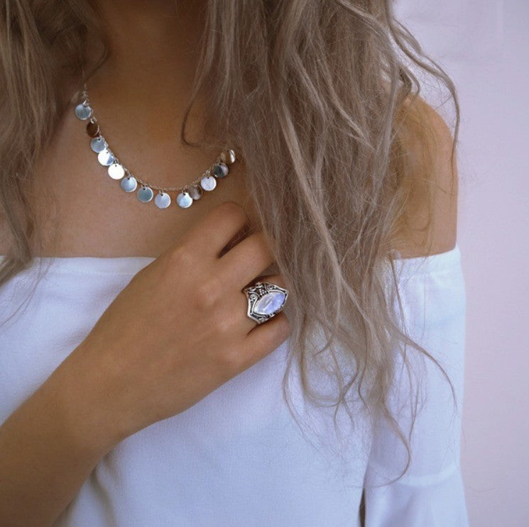Delicate Artisan Silver Ring