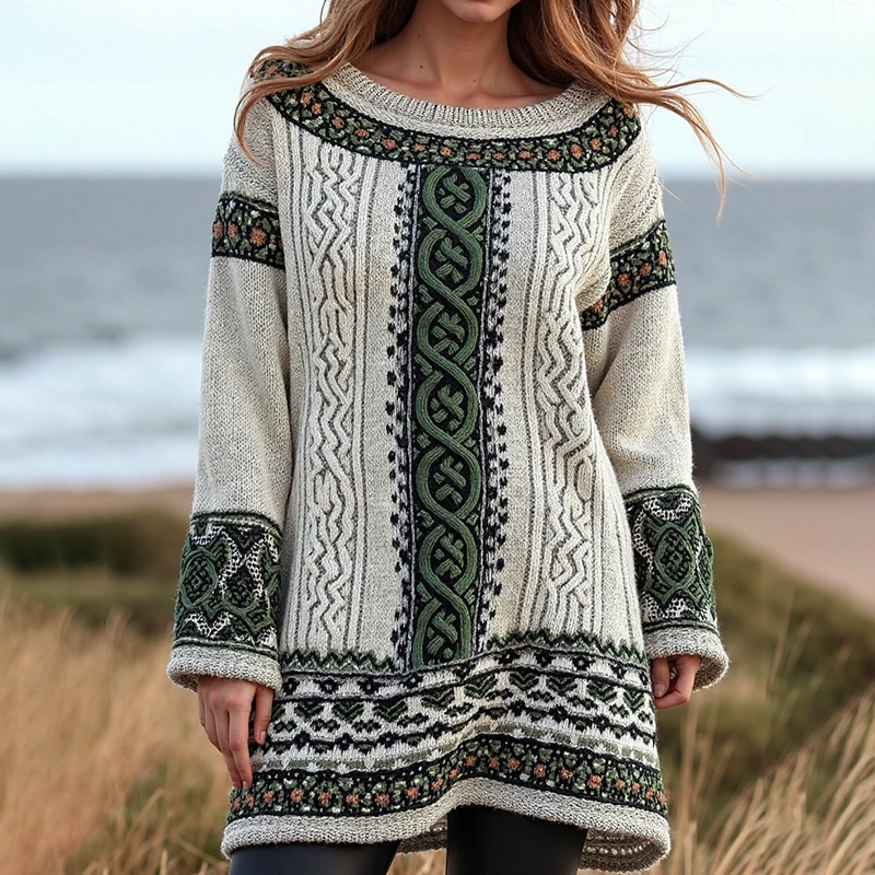 Gracefully Designed Sweater